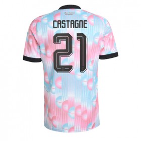 Belgien Timothy Castagne #21 Borta Kläder VM 2026 Kortärmad